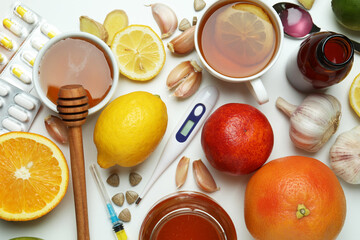 Concept of alternative cold treatment, top view