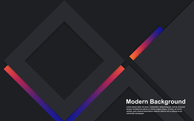 Illustration vector graphic of abstract black and colorful background diagonal