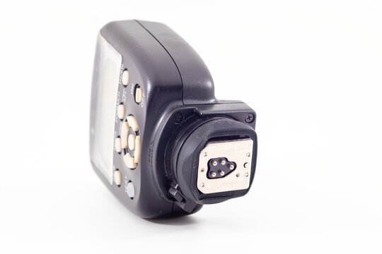 a flashlight trigger on white background