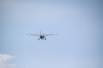 Fototapeta na wymiar Kleines Flugzeug