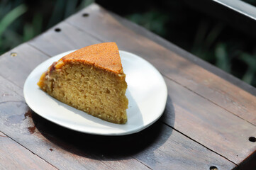 cake ,banana cake or nut cake