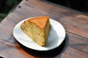 cake ,banana cake or nut cake
