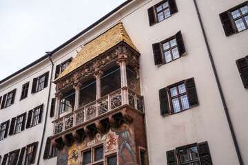 Goldenes Dachl or Golden Roof in Innsbruck, Tyrol, Austria