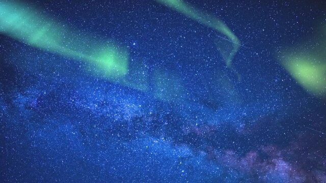 Aurora Milky Way Galaxy Time Lapse Northeast Sky 24mm Aquarids Meteor Shower Sunrise