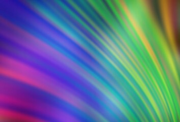 Light Multicolor vector abstract blurred layout.