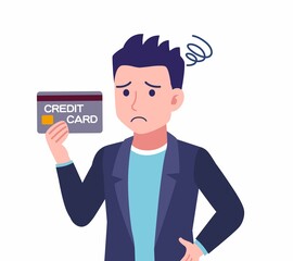 ツンツンヘアーの男性