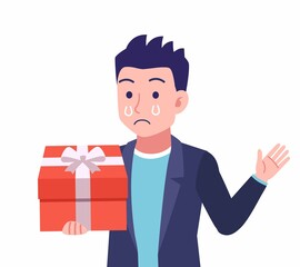 ジャケットを着た若い男性