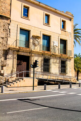 Altamira Palace in the morning in Elche, Spain
