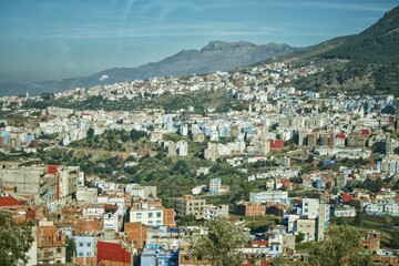 Obraz premium view of the city