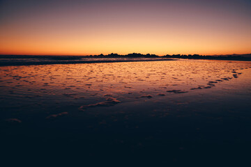 Obraz premium sunset over the sea