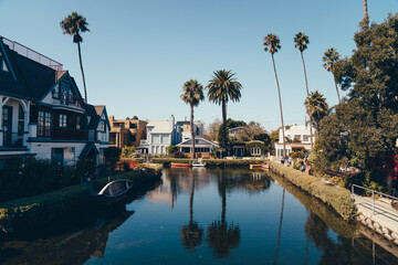 venice channels Los Angeles california travel tourism