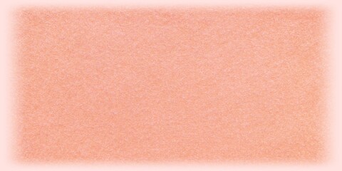 Felt fabric texture background in peach beige color.