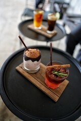 chocolate and coffee