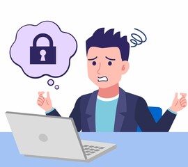 ジャケットを着た若い男性