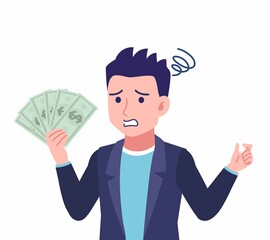 ジャケットを着た若い男性