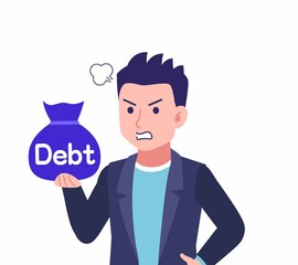 ジャケットを着た若い男性