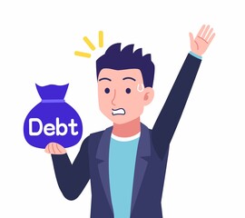 ジャケットを着た若い男性