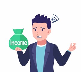 ジャケットを着た若い男性