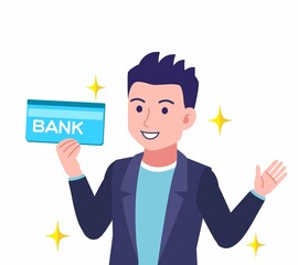 ジャケットを着た若い男性