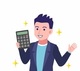 ジャケットを着た若い男性