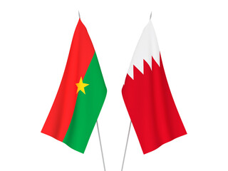 Bahrain and Burkina Faso flags