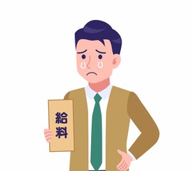 緑のネクタイの男性