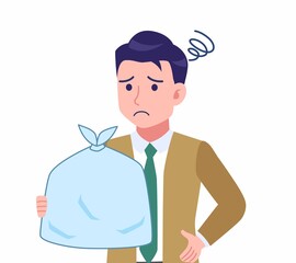 緑のネクタイの男性