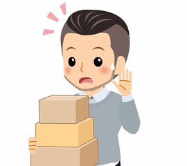 おしゃれな服装をした若者