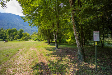 Palu di Livenza archaeological site (Parco archeologico di Palu di Livenza), UNESCO site, Caneva, Friuli-Venezia Giulia region, Italy