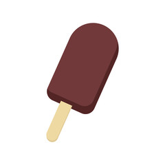 Vector ice creame. Food illustration. Decorative cute element. Summer.