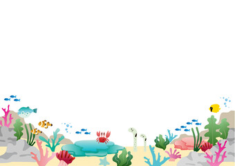 海のフレーム © nonohana