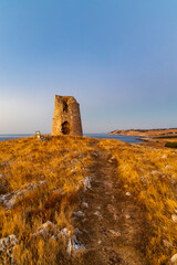 Landscape near Torre Sant Emiliano, Otranto, Salento coast, Apulia region, Italy