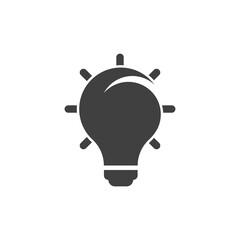 Bulb logo vector