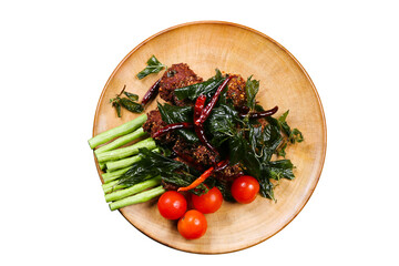 Menu White Background