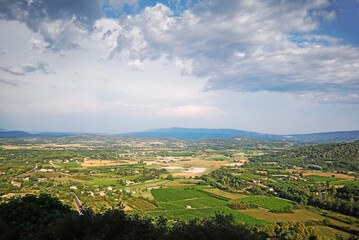 Fototapeta na wymiar Les Baux de Provence natural landscape