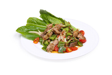 Menu White Background