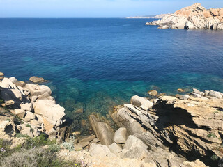 capo testa sea landscape view