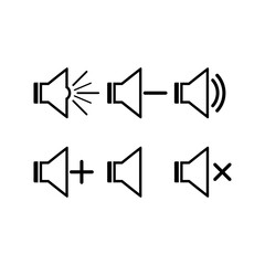 Speaker icon, web icon ,phone icon