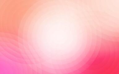 Light Pink vector background with bubbles.
