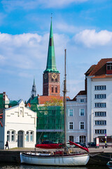 Obraz premium town country in Lübeck Germany