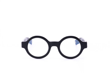 Fototapeta premium Fashion glasses on white scene