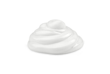 Cream isolated on white background