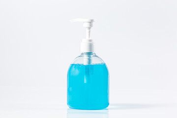 Alcohol hand sanitizer on white background,Pocket antiseptic hand sanitizer gel isolated on white background,corona virus prevention medical hand sanitizer gel,hydro alcoholic