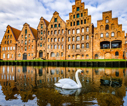 old town of lubeck in germany