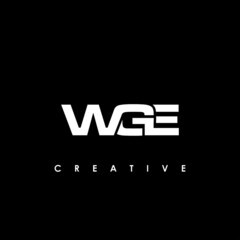 WGE Letter Initial Logo Design Template Vector Illustration
