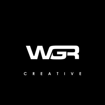 WGR Letter Initial Logo Design Template Vector Illustration