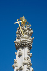 Fototapeta na wymiar Holy Trinity Column, Budapest, Hungary