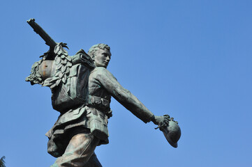 War Memorial Statue, Cambridge