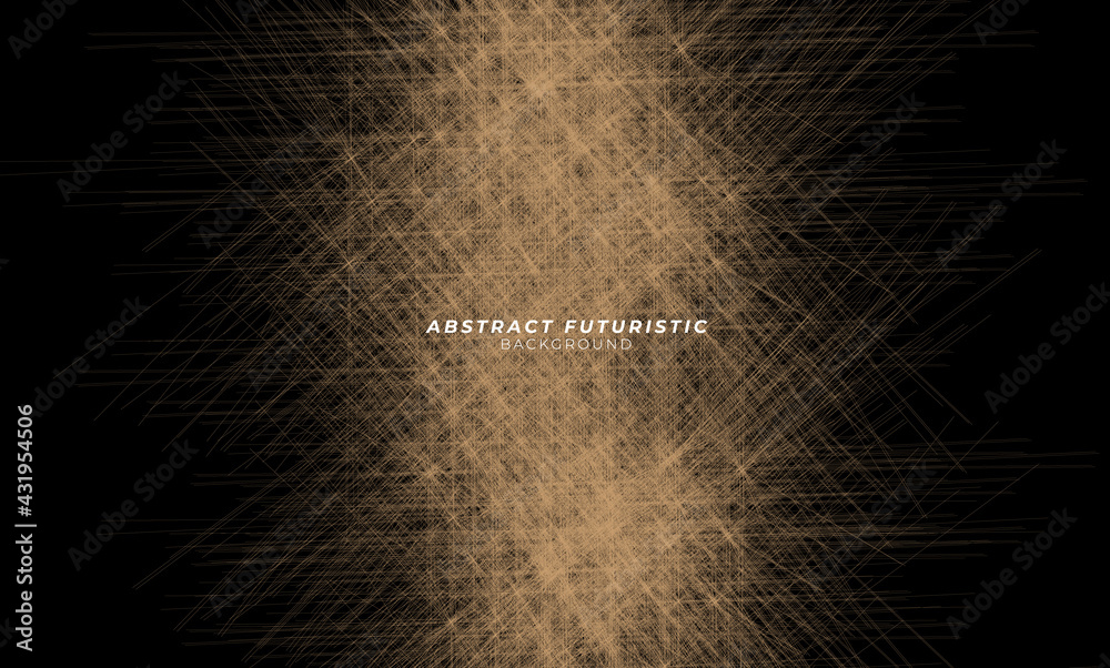 Wall mural technology particle design background. abstract technology background hi-tech communication concept 