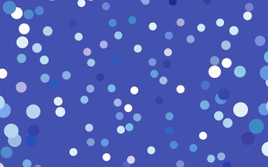 Light Pink, Blue vector pattern of geometric circle shapes.